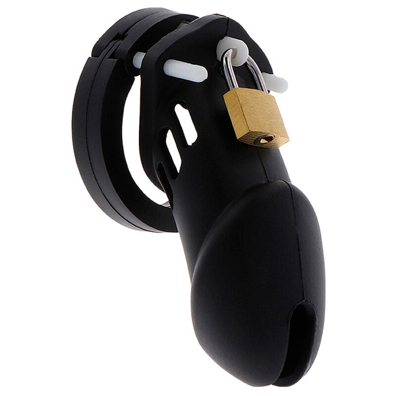 HIDDEN DESIRE - EXTREME JAULA DE CASTIDAD SILICONA TALLA L NEGRO HIDDEN DESIRE