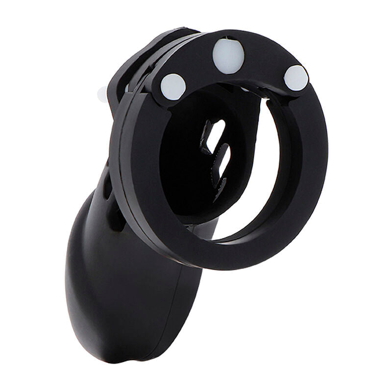 HIDDEN DESIRE - EXTREME JAULA DE CASTIDAD SILICONA TALLA L NEGRO HIDDEN DESIRE