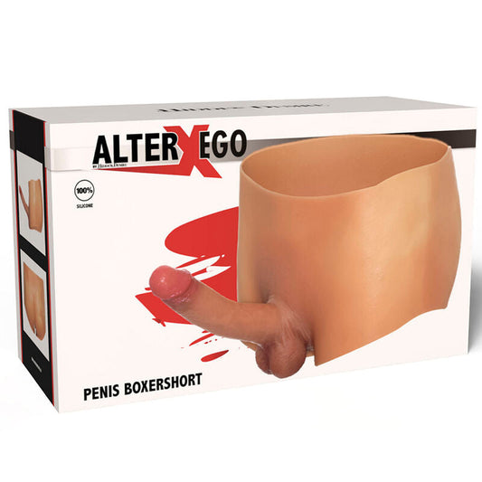HIDDEN DESIRE - ALTER EGO BÓXER CON PENE 18 CM NATURAL TALLA L HIDDEN DESIRE