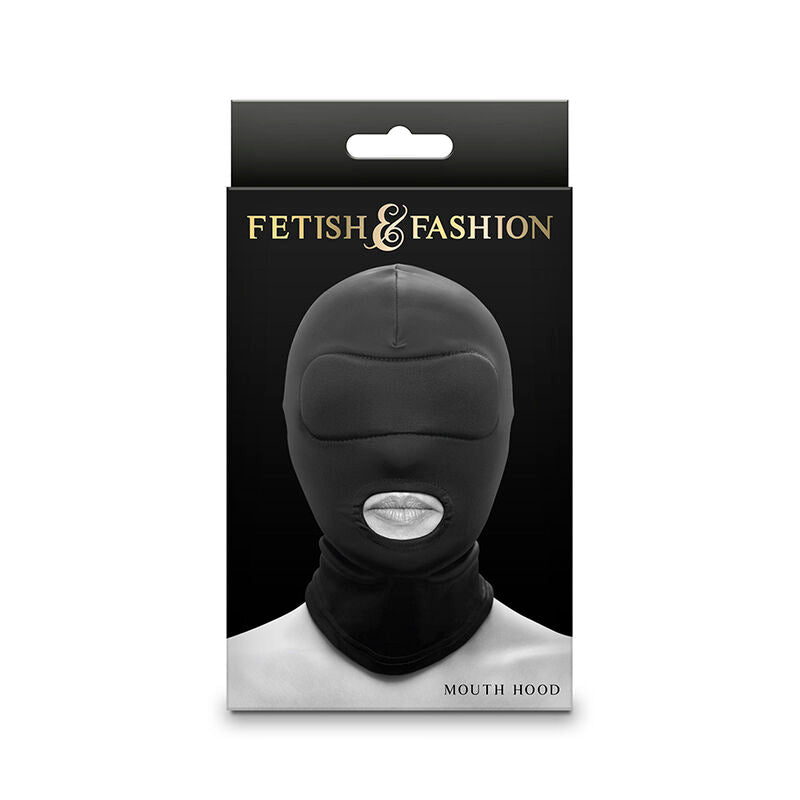 NS NOVELTIES - FETISH & FASHION PASAMONTAÑAS APERTURA DE BOCA NYLON NEGRO NS NOVELTIES