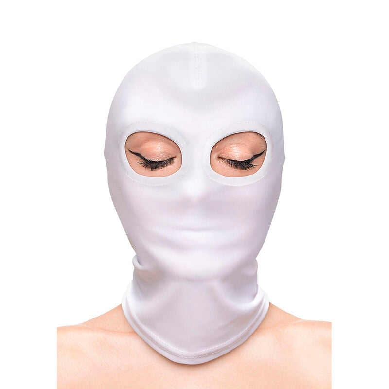 NS NOVELTIES - FETISH & FASHION PASAMONTAÑAS APERTURA DE OJOS NYLON BLANCO NS NOVELTIES