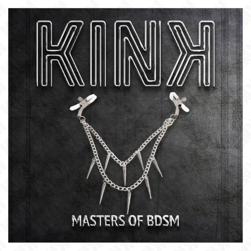 KINK - PINZAS PARA PEZONES CON CADENA DE PÚAS 30 CM KINK NIPPLE GRIP