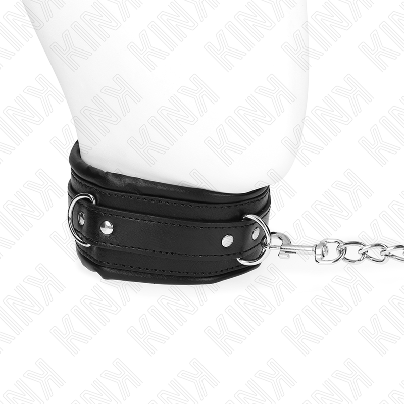 KINK - COLLAR CON CORREA 65 CM PESADO MODELO 4 AJUSTABLE 36.5-50 CM KINK COLLAR & GAG