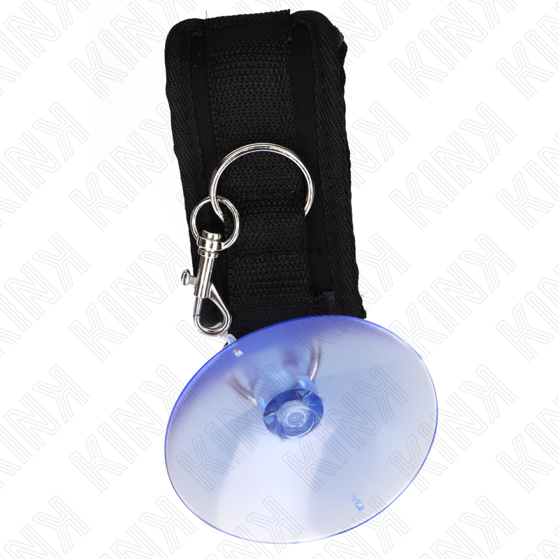 KINK - MUÑEQUERAS CON VENTOSA NEGRO AJUSTABLE 29-40 CM X 5 CM KINK WRIST RESTRAINT
