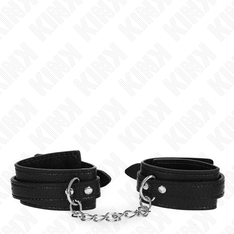 KINK - MUÑEQUERAS ESTILO SERPIENTE NEGRO AJUSTABLE 20-28 CM X 5.4 CM KINK WRIST RESTRAINT