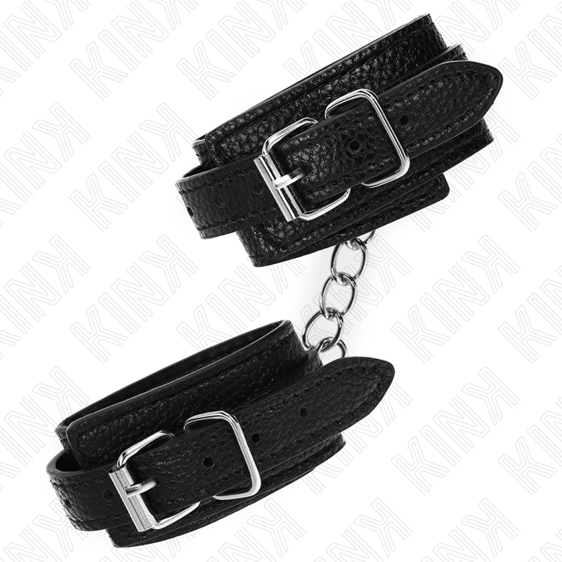KINK - MUÑEQUERAS ESTILO SERPIENTE NEGRO AJUSTABLE 20-28 CM X 5.4 CM KINK WRIST RESTRAINT