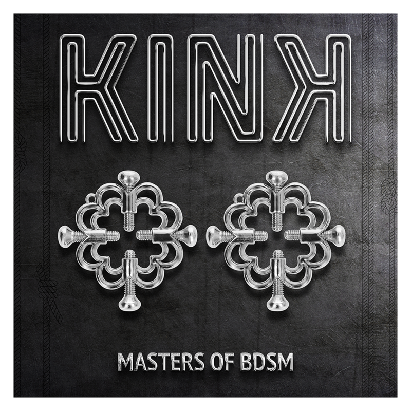 KINK - PINZAS PARA PEZONES FLOR METÁLICA KINK NIPPLE GRIP