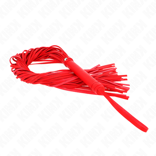 KINK - LÁTIGO PVC BLANDO ROJO 70 CM KINK IMPACT & TOUCH