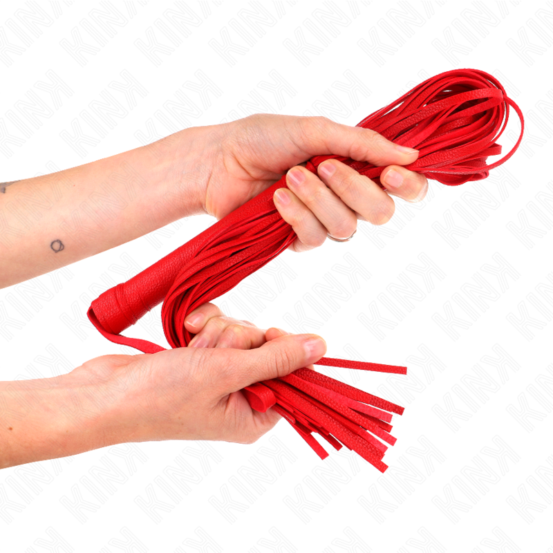 KINK - LÁTIGO PVC BLANDO ROJO 70 CM KINK IMPACT & TOUCH