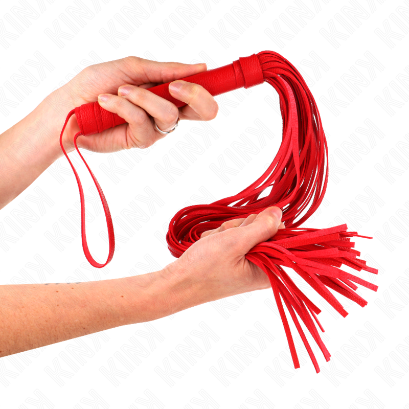 KINK - LÁTIGO PVC BLANDO ROJO 70 CM KINK IMPACT & TOUCH