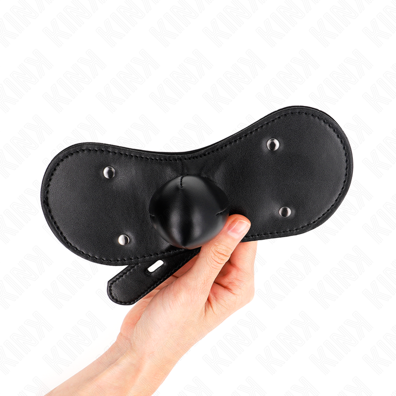 KINK - MÁSCARA BUCAL MORDAZA DE BOLA CON CERRADURA AJUSTABLE 42-60 CM KINK COLLAR & GAG