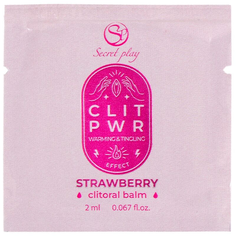 SECRETPLAY - MONODOSIS LUBRICANTE FRESAS 2 ML SECRETPLAY COSMETIC
