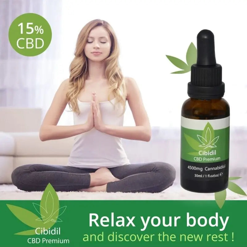 500 COSMETICS - CIBIDIL RELAJANTE ACEITE CBD 15 % 30 ML 500COSMETICS
