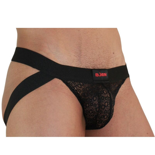 BURN - 005 JOCK LENCERO NEGRO S BURN