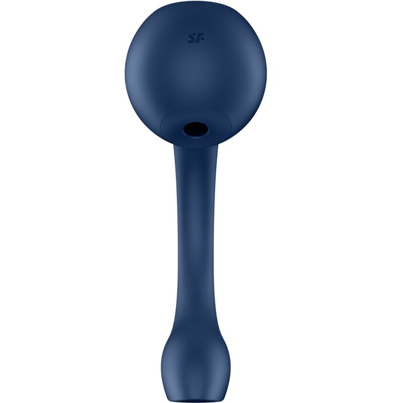 SATISFYER - PRO+ WAVE 4 ESTIMULADOR PUNTO G & AIR PULSE APLICACIÓN GRATUITA AZUL OSCURO SATISFYER AIR PULSE