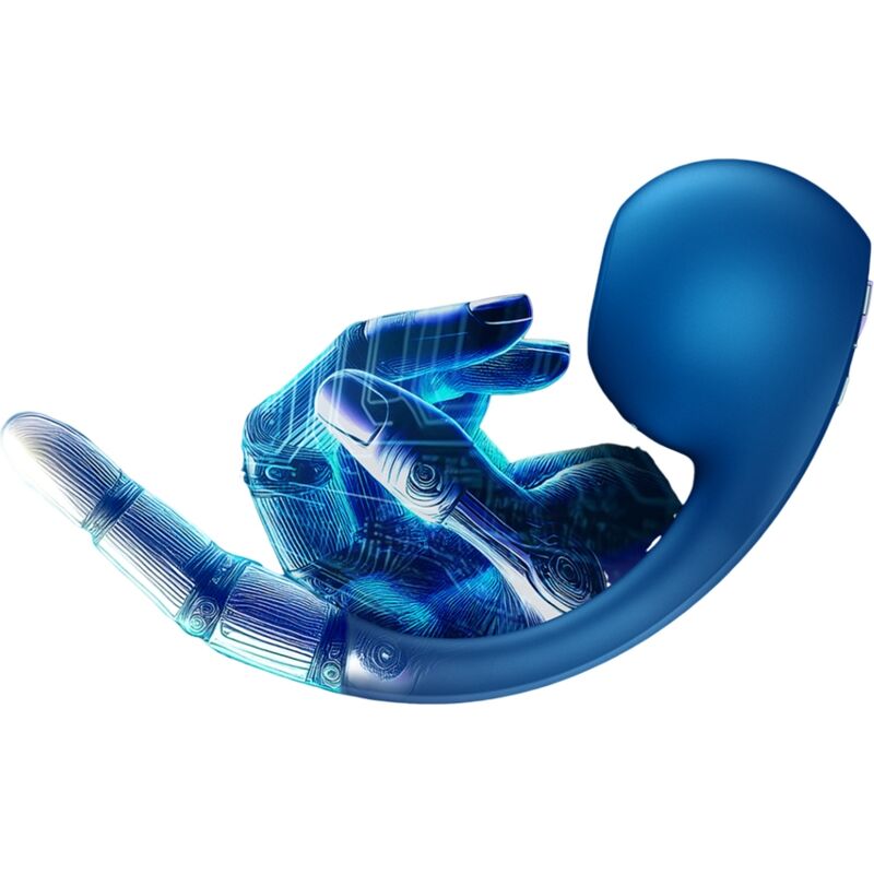 SATISFYER - PRO+ WAVE 4 ESTIMULADOR PUNTO G & AIR PULSE APLICACIÓN GRATUITA AZUL OSCURO SATISFYER AIR PULSE