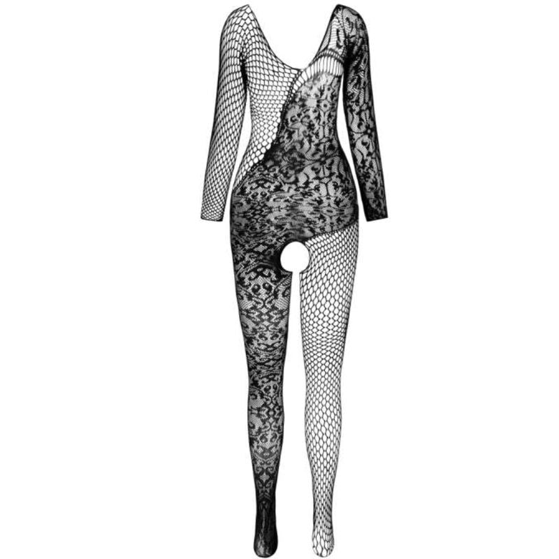 PASSION - BS 107 BODYSTOCKING NEGRO TALLA ÚNICA PASSION WOMAN BODYSTOCKINGS
