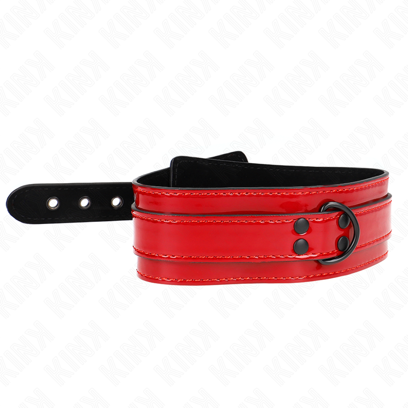 KINK - COLLAR AJUSTABLE ROJO VINO 37.5-49.5 CM X 5 CM KINK COLLAR & GAG