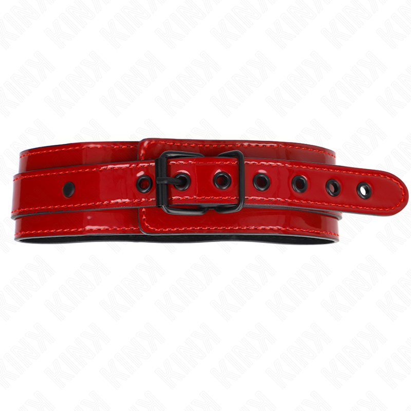 KINK - COLLAR AJUSTABLE ROJO VINO 37.5-49.5 CM X 5 CM KINK COLLAR & GAG