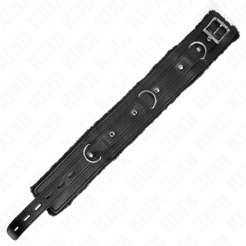 KINK - COLLAR CON CORREA 65 CM CON RESTRICCIONES NEGRO AJUSTABLE 36-42 CM X 5.5 CM KINK COLLAR & GAG
