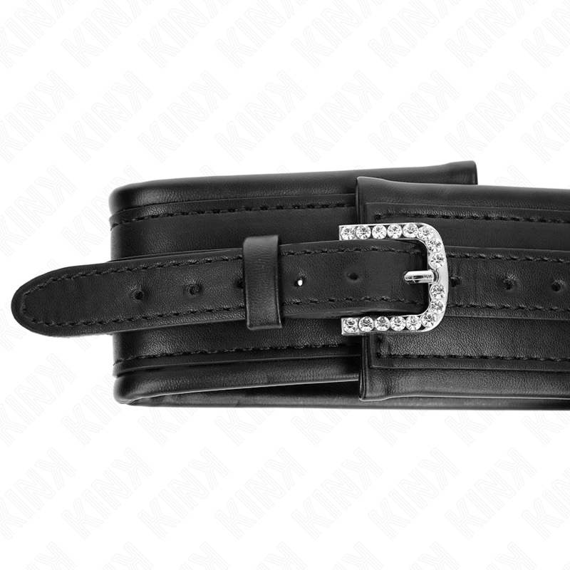 KINK - COLLAR CON CORREA 65 CM HEBILLA BRILLANTE 48.5 CM X 5.3 CM KINK COLLAR & GAG