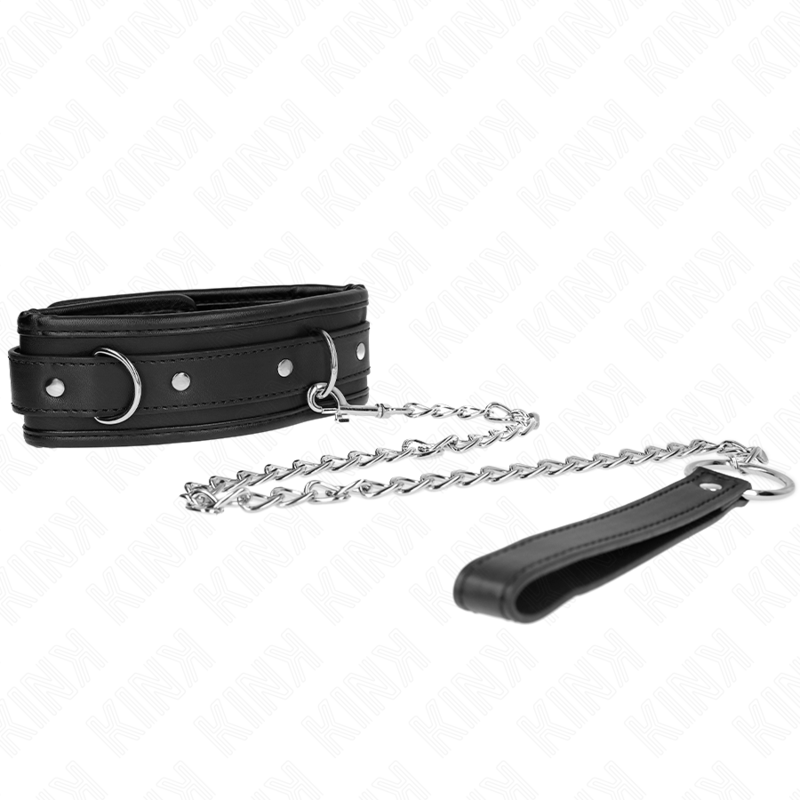 KINK - COLLAR CON CORREA 65 CM MODELO BÁSICO MODELO 1 53 X 6 CM KINK COLLAR & GAG