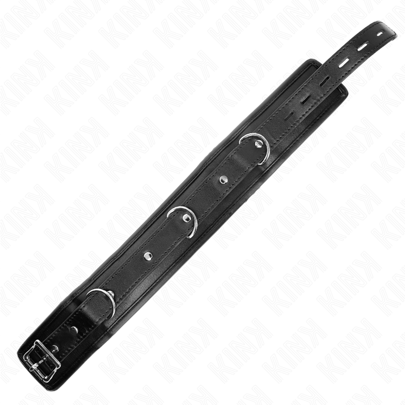 KINK - COLLAR CON CORREA 65 CM PESADO MODELO 1 AJUSTABLE 36.5-50 CM KINK COLLAR & GAG