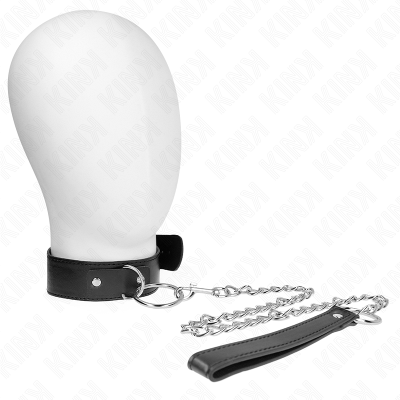 KINK - COLLAR CON CORREA MODELO BÁSICO MODELO 4 AJUSTABLE 36-43 CM KINK COLLAR & GAG