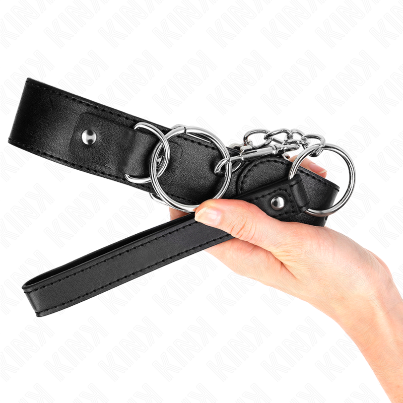 KINK - COLLAR CON CORREA MODELO BÁSICO MODELO 4 AJUSTABLE 36-43 CM KINK COLLAR & GAG