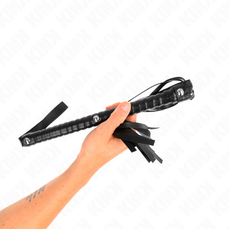KINK - LÁTIGO CON MANGO TEXTURIZADO NEGRO 48.5 CM KINK IMPACT & TOUCH