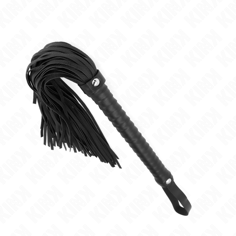 KINK - LÁTIGO CON MANGO TEXTURIZADO NEGRO 48.5 CM KINK IMPACT & TOUCH