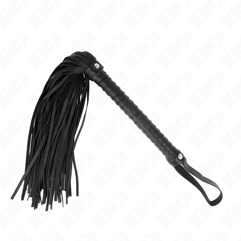 KINK - LÁTIGO CON MANGO TEXTURIZADO NEGRO 48.5 CM KINK IMPACT & TOUCH