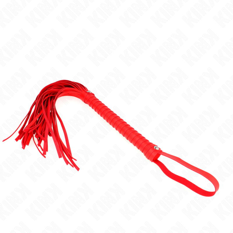 KINK - LÁTIGO CON MANGO TEXTURIZADO ROJO 48.5 CM KINK IMPACT & TOUCH