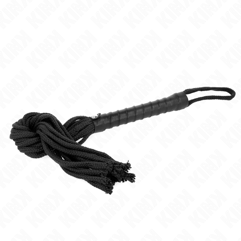 KINK - LÁTIGO DE CUERDA NEGRO 56 CM KINK IMPACT & TOUCH