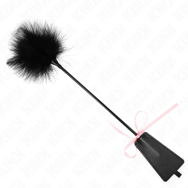 KINK - PLUMAS PARA COSQUILLAS CON LAZO DE CINTA ROSA 49 CM KINK IMPACT & TOUCH
