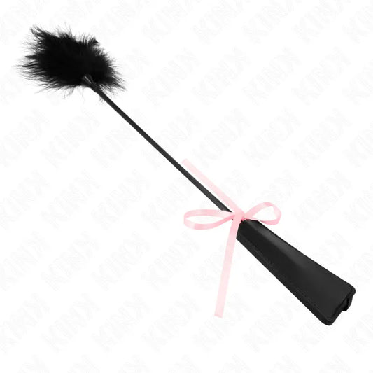 KINK - PLUMAS PARA COSQUILLAS CON LAZO DE CINTA ROSA 49 CM KINK IMPACT & TOUCH