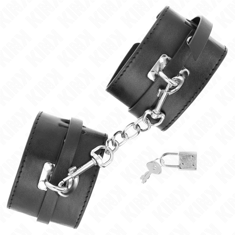 KINK - MUÑEQUERAS DELUXE CON CIERRE DE CANDADO AJUSTABLE 14.5-21 CM X 6 CM KINK WRIST RESTRAINT