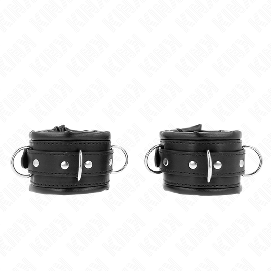 KINK - MUÑEQUERAS ESTILO HEAVY FORRO NEGRO AJUSTABLE 20-30 CM X 6 CM KINK WRIST RESTRAINT