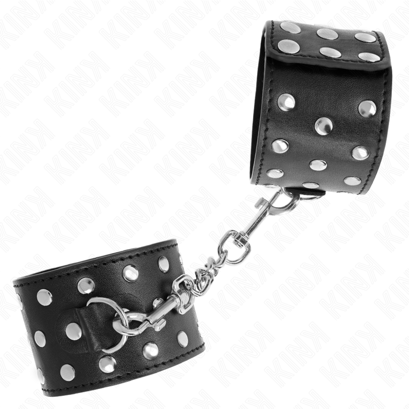KINK - MUÑEQUERAS ESTILO PUNK AJUSTABLE 19-24 CM X 5.5 CM KINK WRIST RESTRAINT