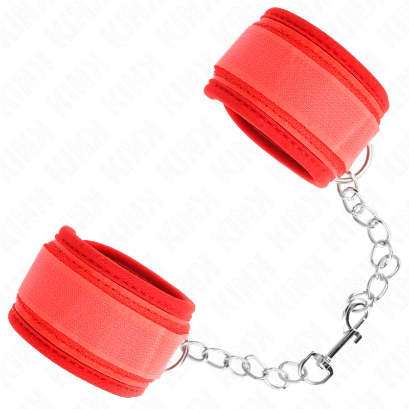 KINK - MUÑEQUERAS NEOPRENO ROJO 42 X 5 CM KINK WRIST RESTRAINT