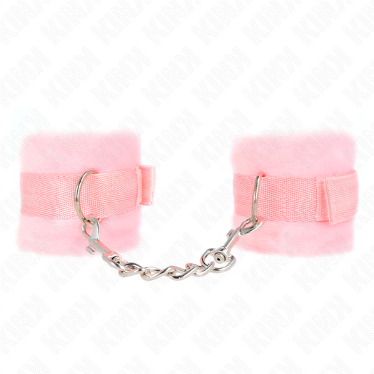 KINK - MUÑEQUERAS PARA PRINCIPIANTES ROSA 30 X 7 CM KINK WRIST RESTRAINT