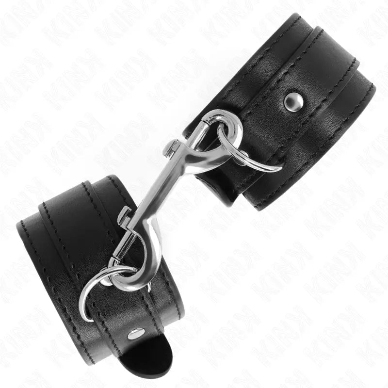 KINK - MUÑEQUERAS SIMPLES CON FILA DE REMACHES NEGRO AJUSTABLE 17-28 CM X 5 CM KINK WRIST RESTRAINT