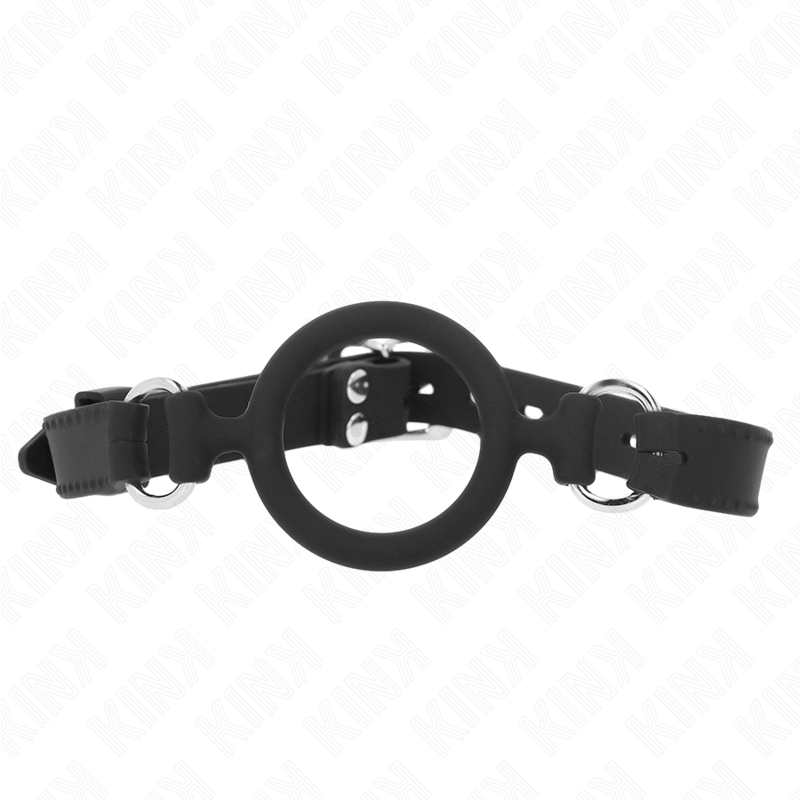 KINK - MORDAZA 56 CM JUNTA TÓRICA DE SILICONA 5 CM KINK COLLAR & GAG