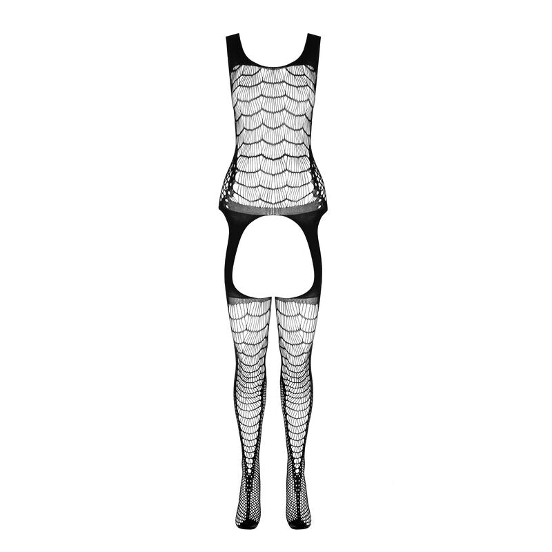 PASSION - BS 104 BODYSTOCKING BLANCO TALLA ÚNICA PASSION WOMAN BODYSTOCKINGS