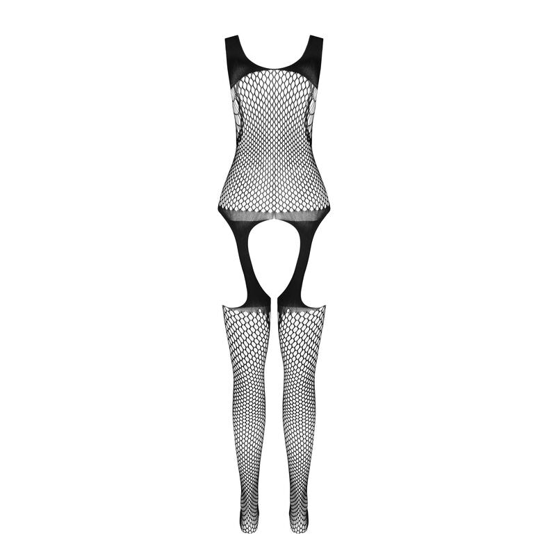 PASSION - BS 104 BODYSTOCKING BLANCO TALLA ÚNICA PASSION WOMAN BODYSTOCKINGS