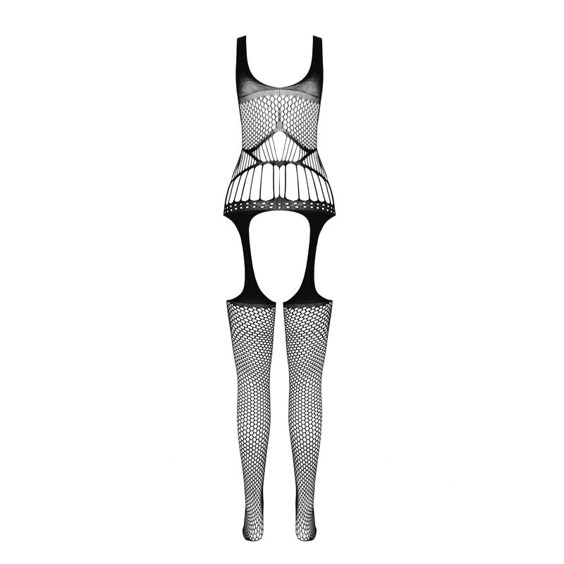 PASSION - BS 106 BODYSTOCKING ROJO TALLA ÚNICA PASSION WOMAN BODYSTOCKINGS