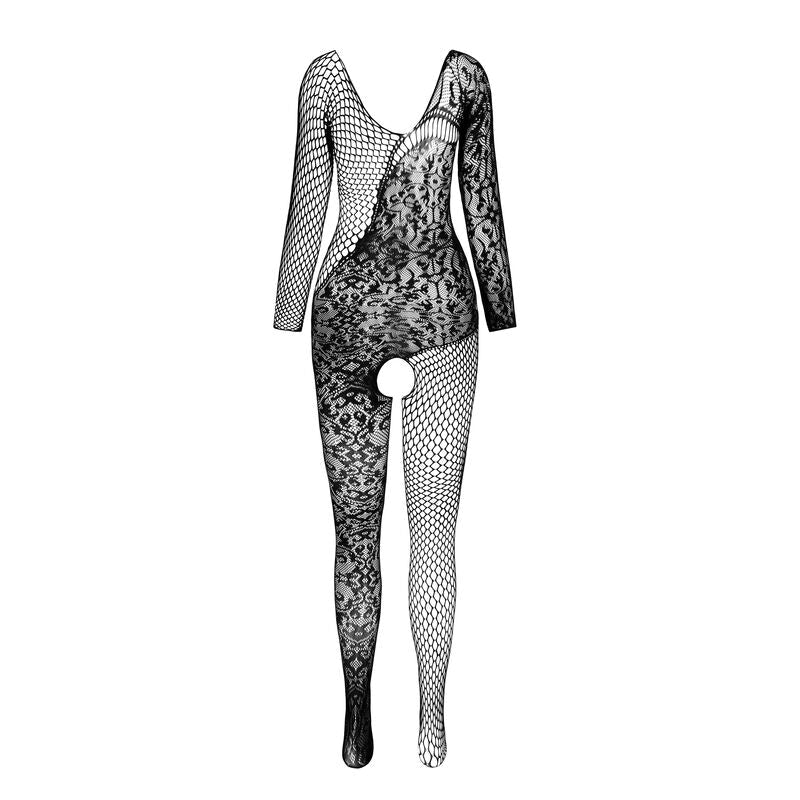 PASSION - BS 107 BODYSTOCKING ROJO TALLA ÚNICA PASSION WOMAN BODYSTOCKINGS