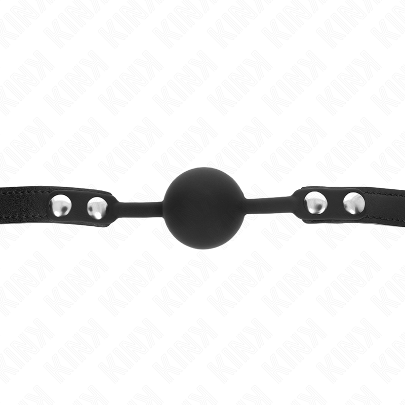 KINK - MORDAZA DE BOLA 4 CM DE SILICONA MODELO 1 60 x 2 CM KINK COLLAR & GAG