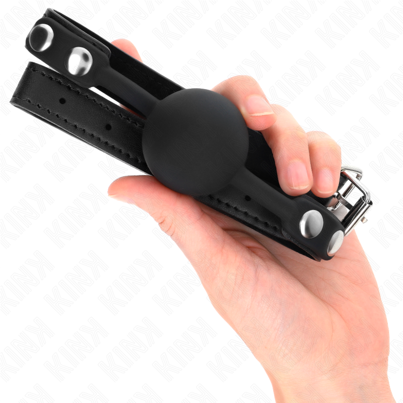 KINK - MORDAZA DE BOLA 4 CM DE SILICONA MODELO 1 60 x 2 CM KINK COLLAR & GAG