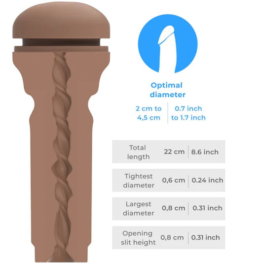 KIIROO - FEEL STROKER MASTURBADOR TRASERO EXTRA APRETADO MULATO KIIROO